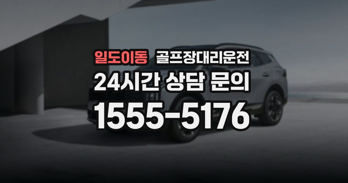 골프장대리운전 서비스