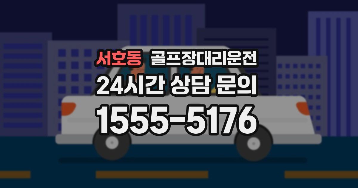골프장대리운전 서비스