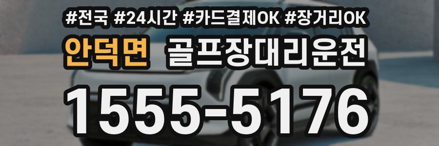 안덕면 골프장대리운전