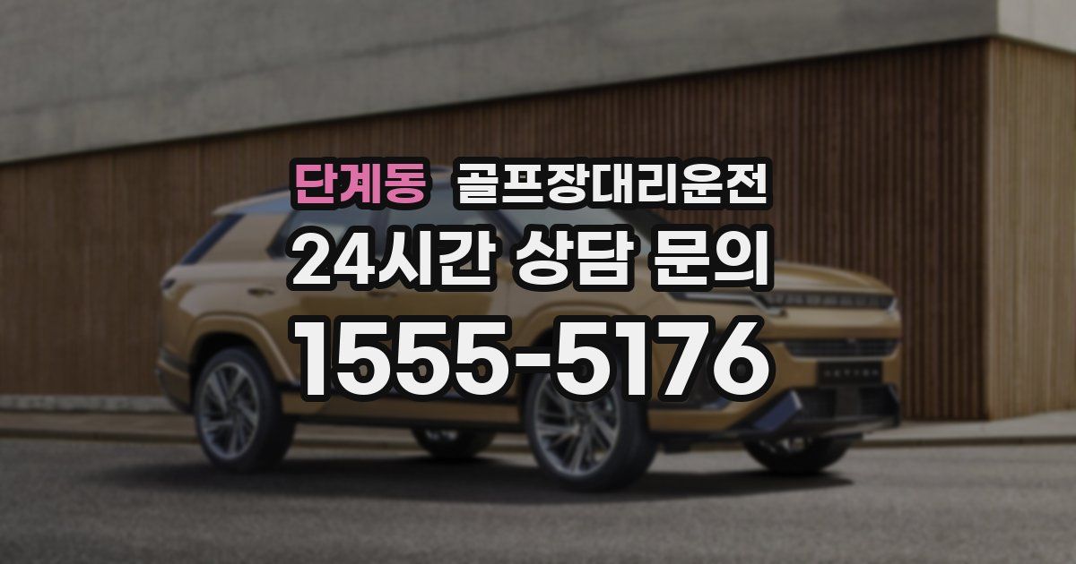 골프장대리운전 서비스