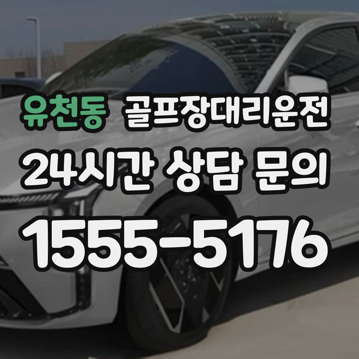 유천동 골프장대리운전 코스별 안내 표지 이해로 길 찾기 스트레스 제로