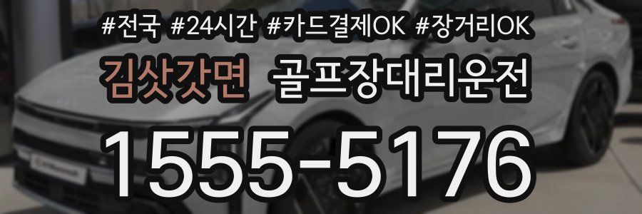 김삿갓면 골프장대리운전