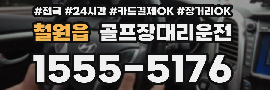 철원읍 골프장대리운전