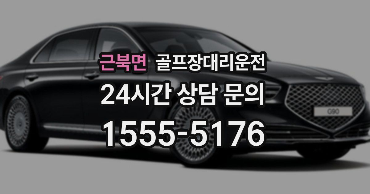 골프장대리운전 서비스