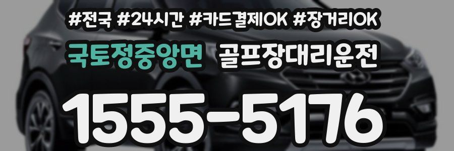 국토정중앙면 골프장대리운전
