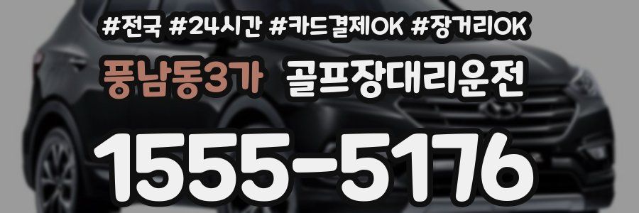풍남동3가 골프장대리운전