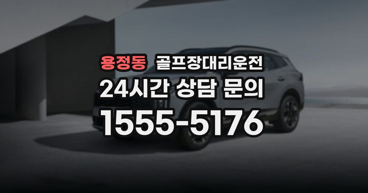 골프장대리운전 서비스