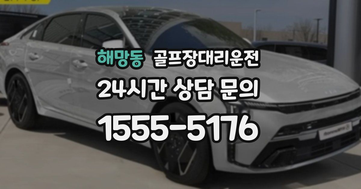 골프장대리운전 서비스