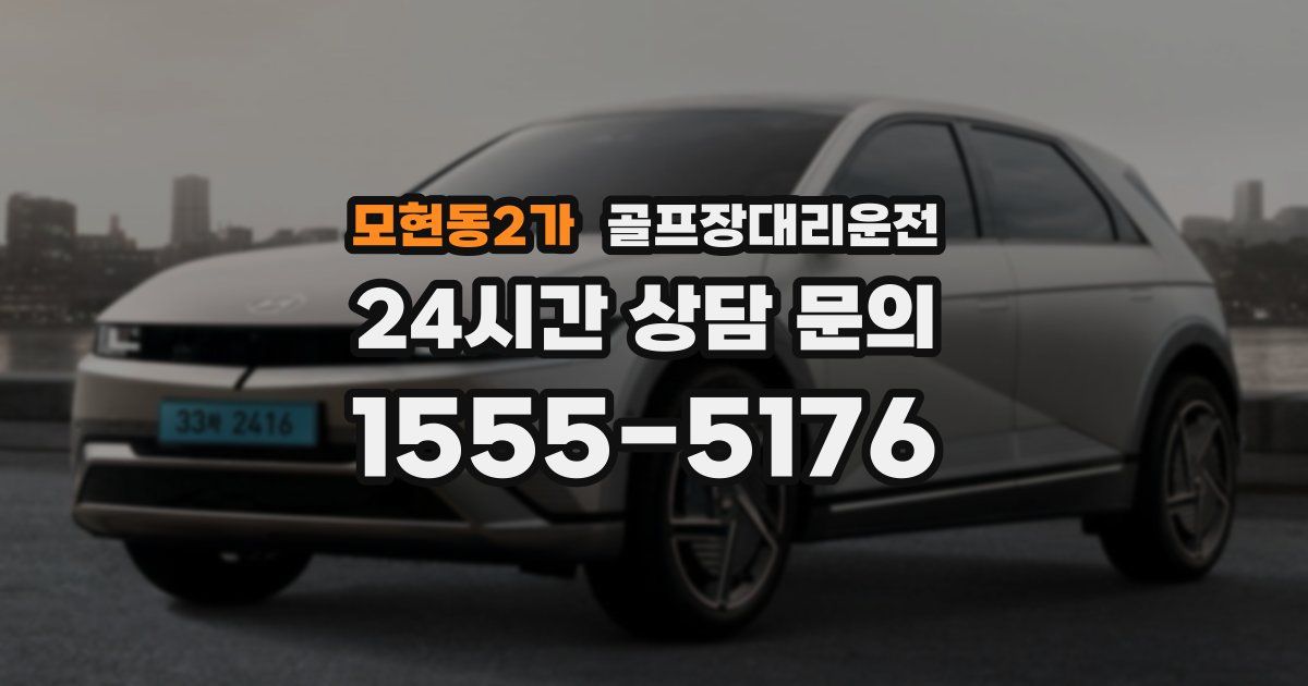 골프장대리운전 서비스