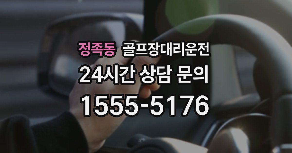 골프장대리운전 서비스