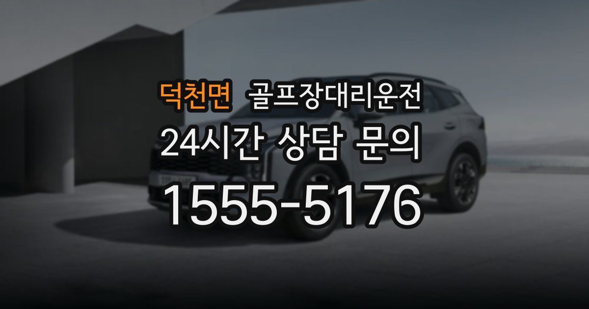 골프장대리운전 서비스