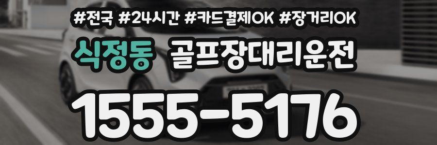 식정동 골프장대리운전