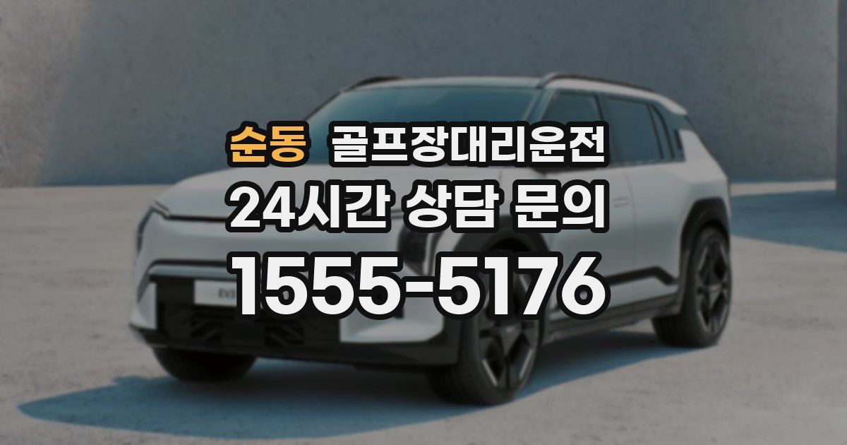 골프장대리운전 서비스