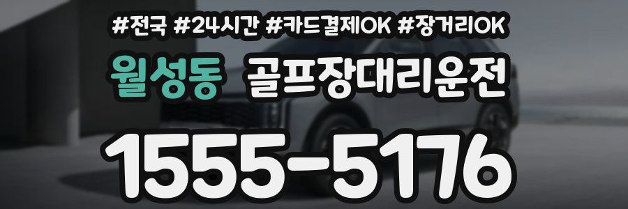 월성동 골프장대리운전