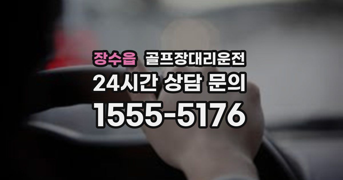 골프장대리운전 서비스