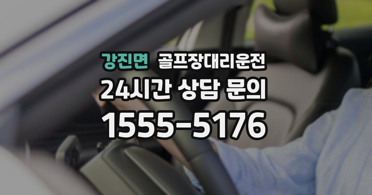 골프장대리운전 서비스