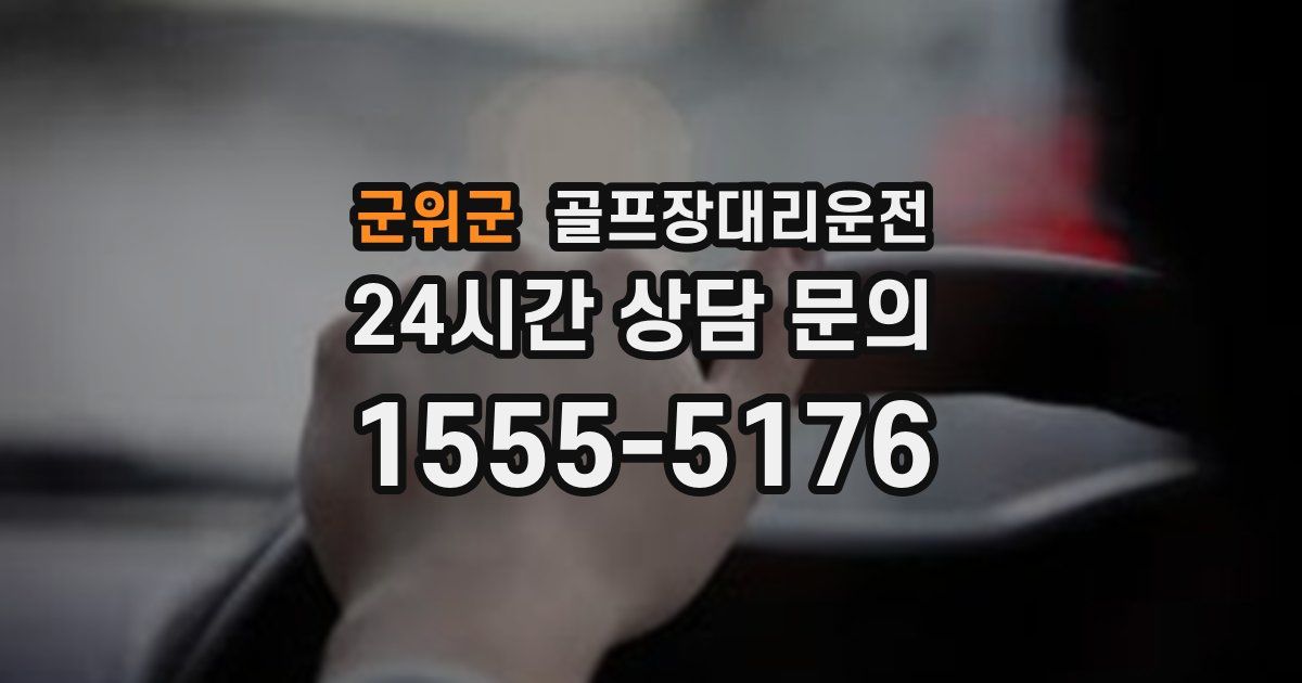 골프장대리운전 서비스