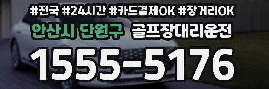 안산시 단원구 골프장대리운전