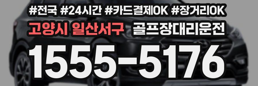 고양시 일산서구 골프장대리운전