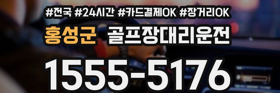 홍성군 골프장대리운전