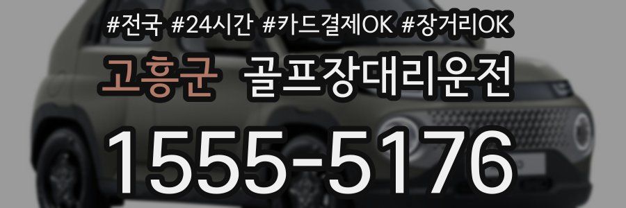 고흥군 골프장대리운전