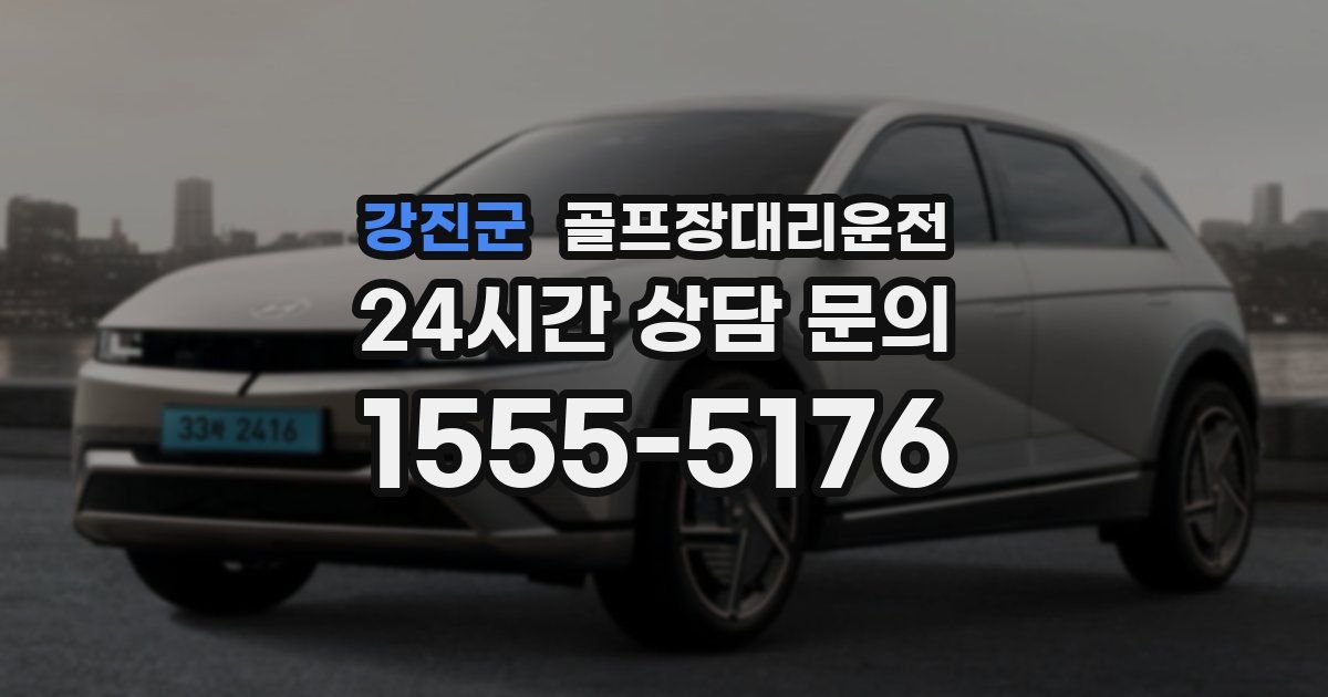 골프장대리운전 서비스