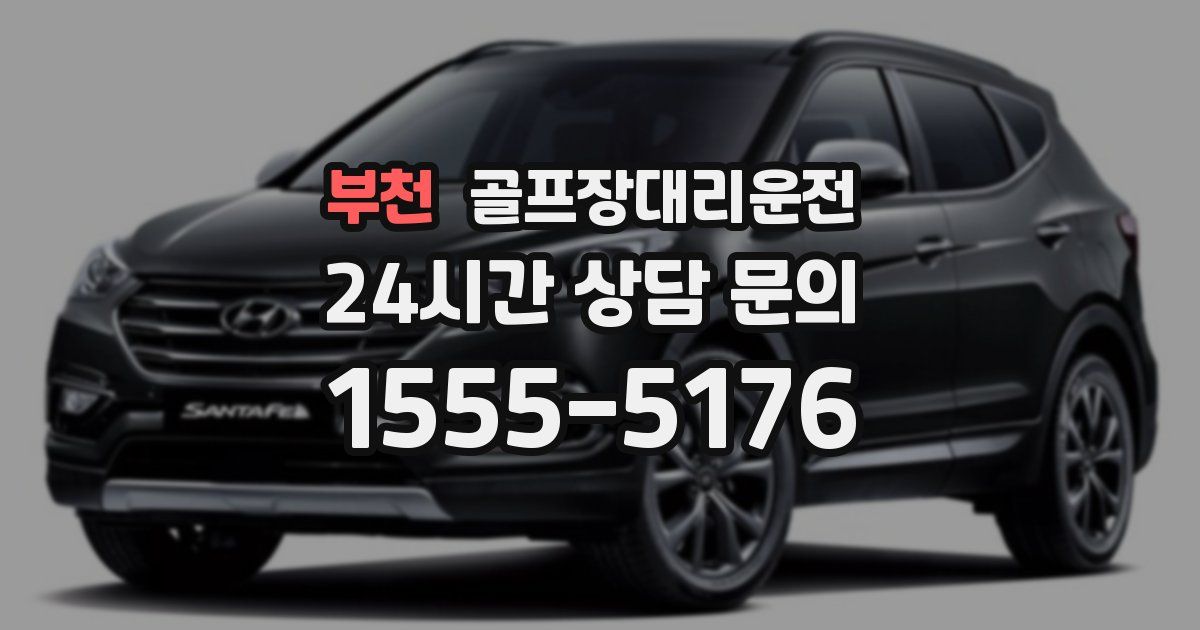 골프장대리운전 서비스