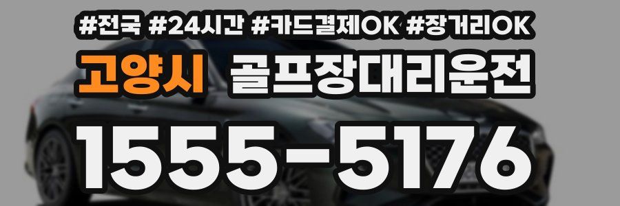 고양시 골프장대리운전