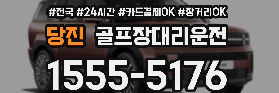 당진 골프장대리운전