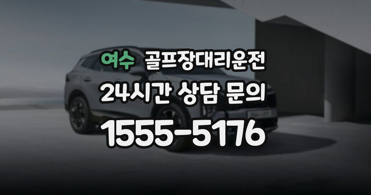 골프장대리운전 서비스