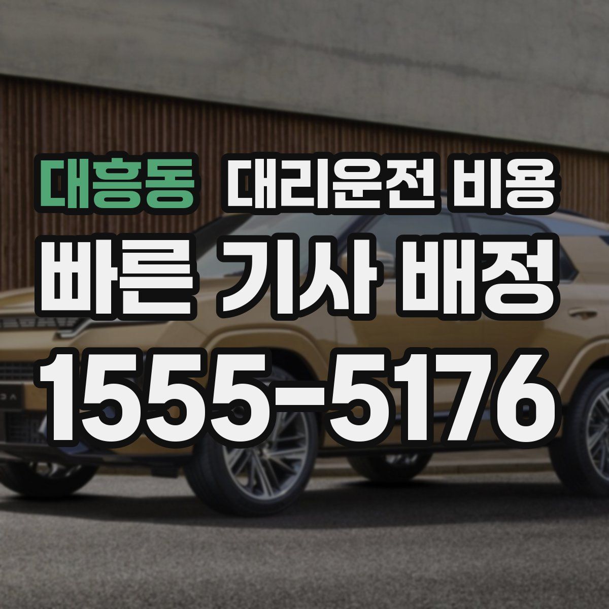 대흥동 대리운전