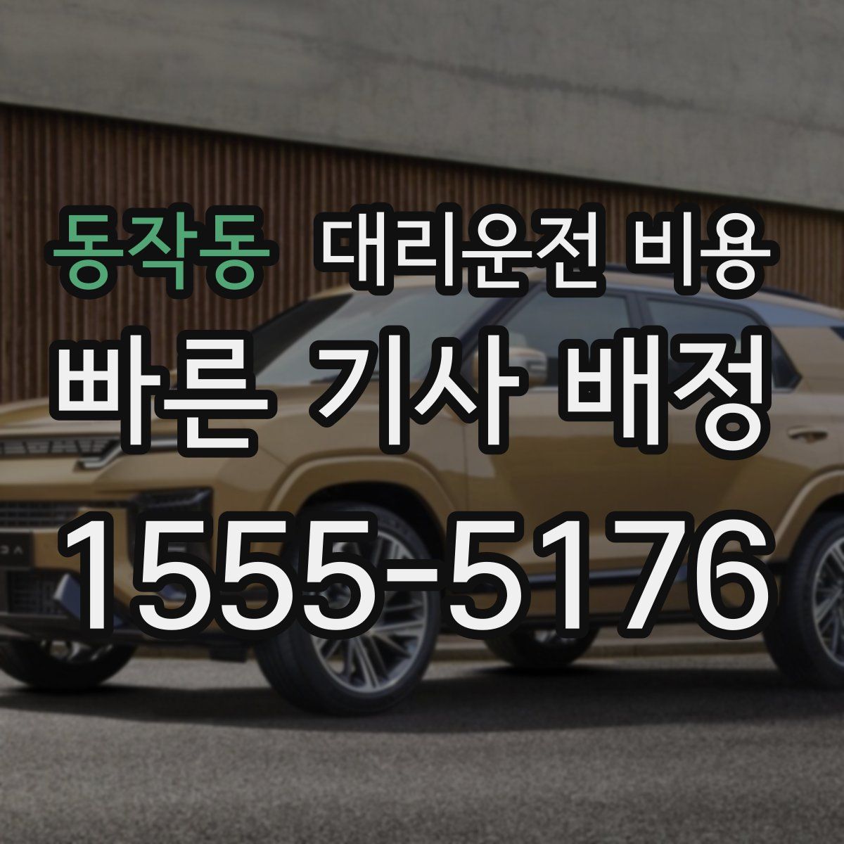 동작동 대리운전