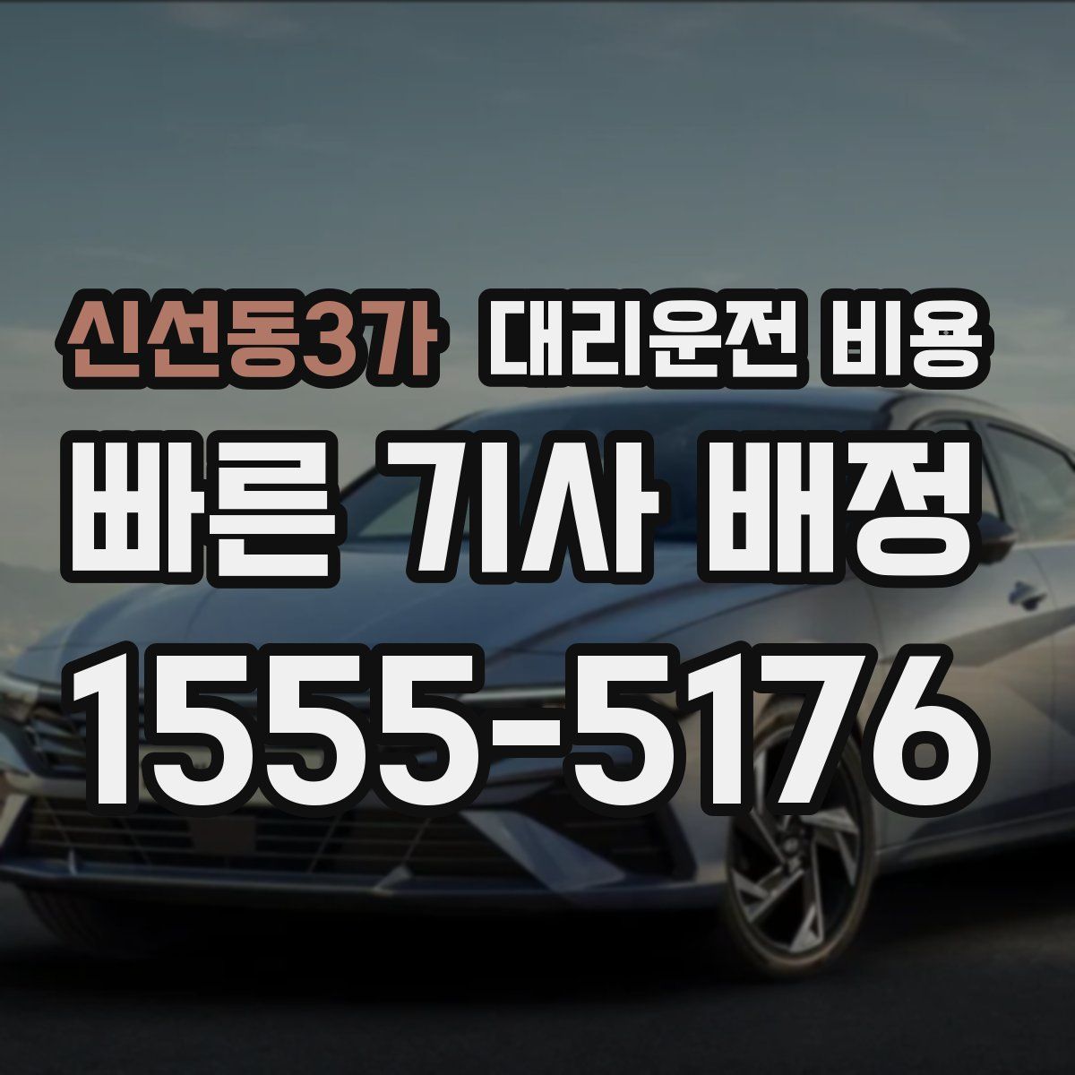 신선동3가 대리운전