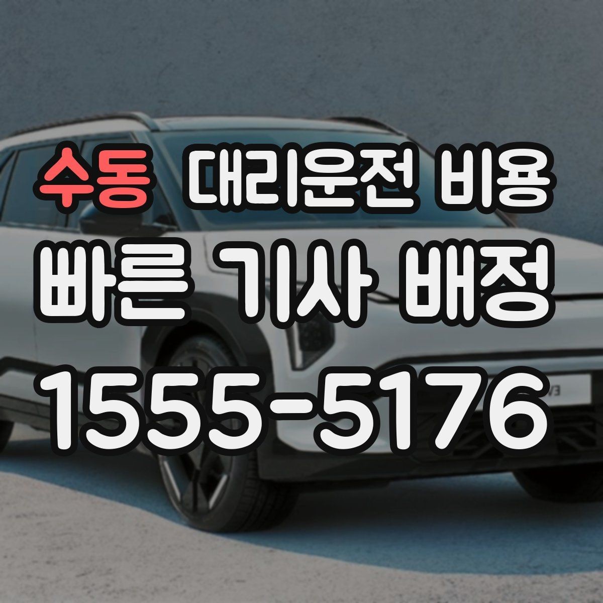 수동 대리운전 비용 역 앞 픽업 존이 복잡할 때도 안내 이용 가능합니다