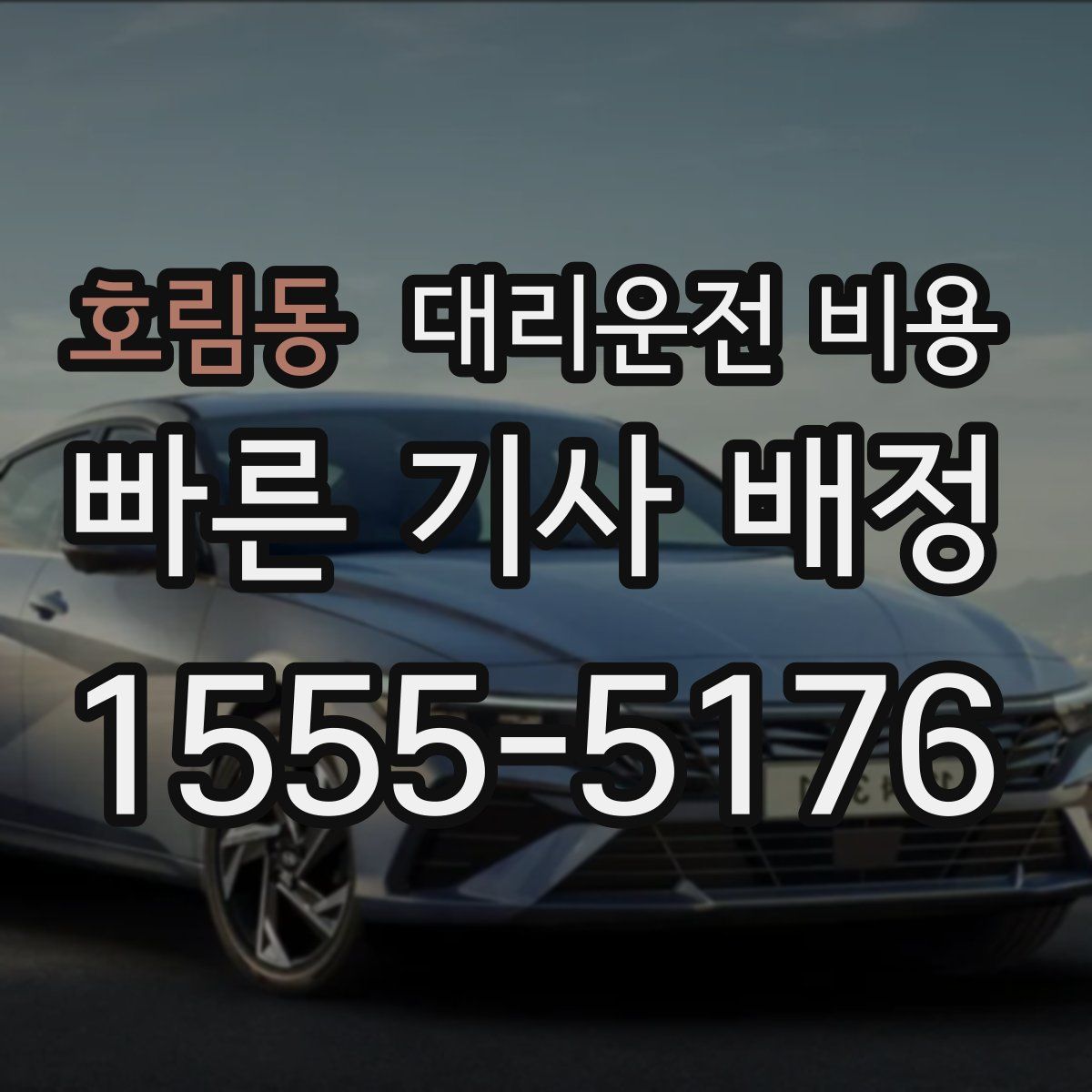 호림동 대리운전