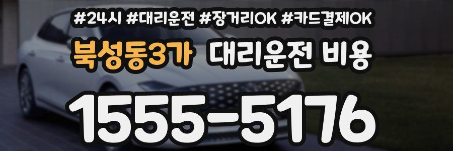 북성동3가 대리운전 비용
