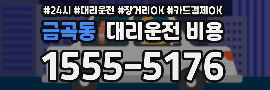 금곡동 대리운전 비용