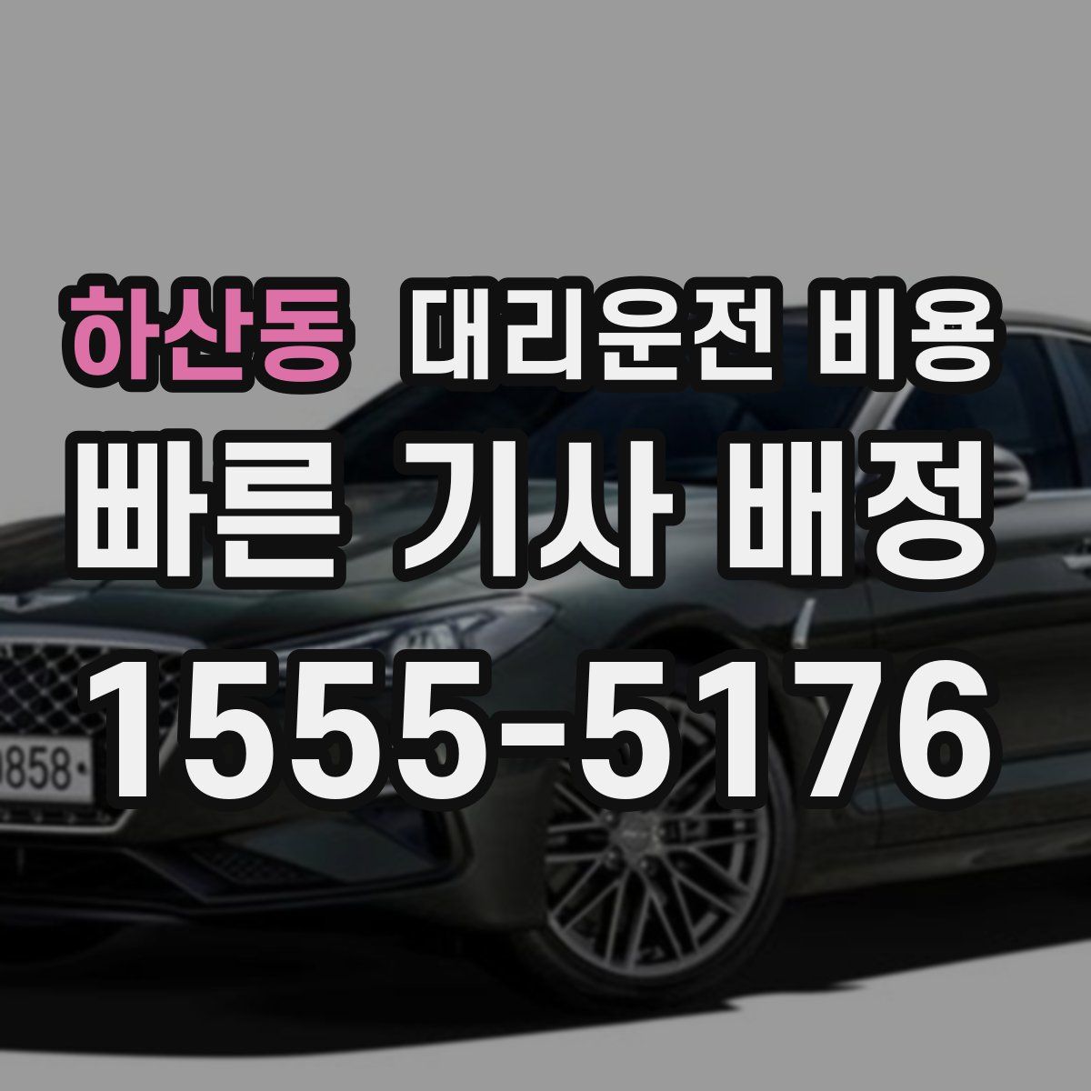 하산동 대리운전