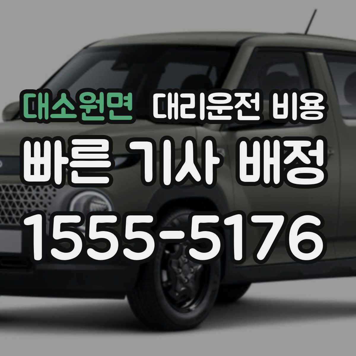 대소원면 대리운전