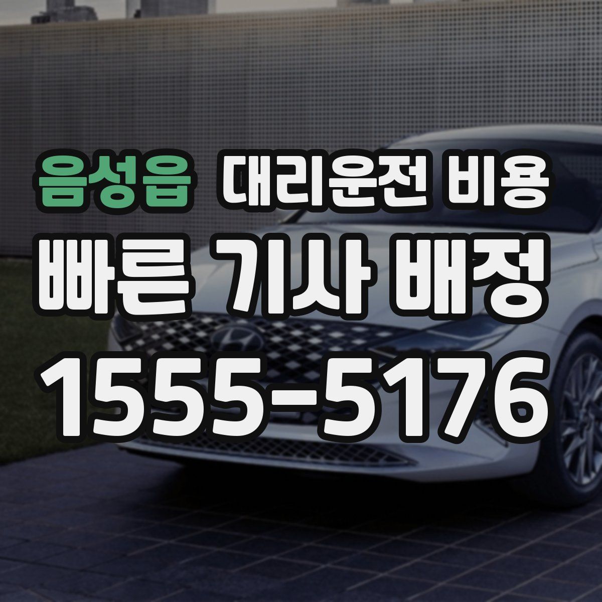 음성읍 대리운전