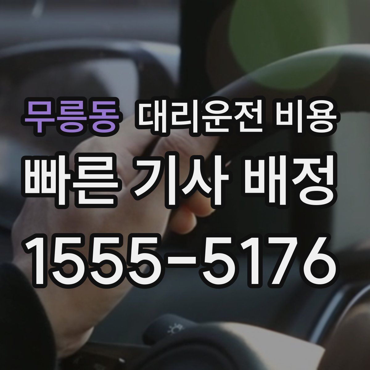 무릉동 대리운전