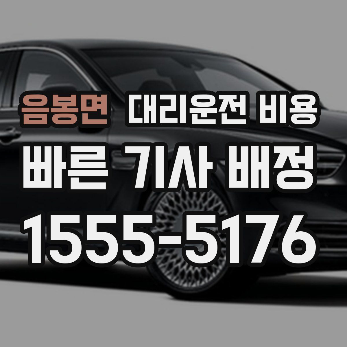 음봉면 대리운전