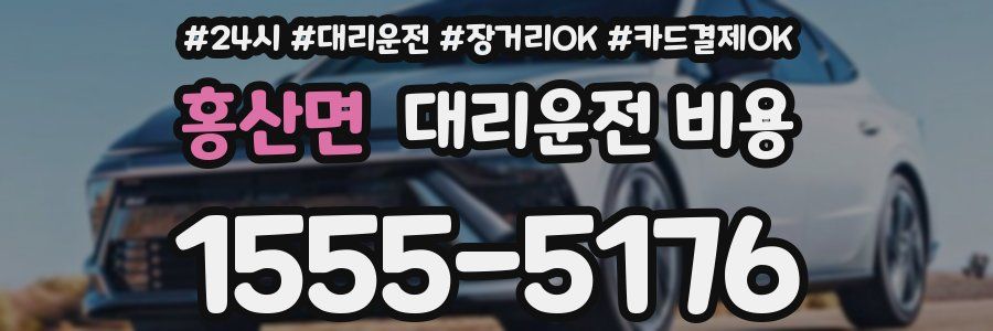 홍산면 대리운전 비용