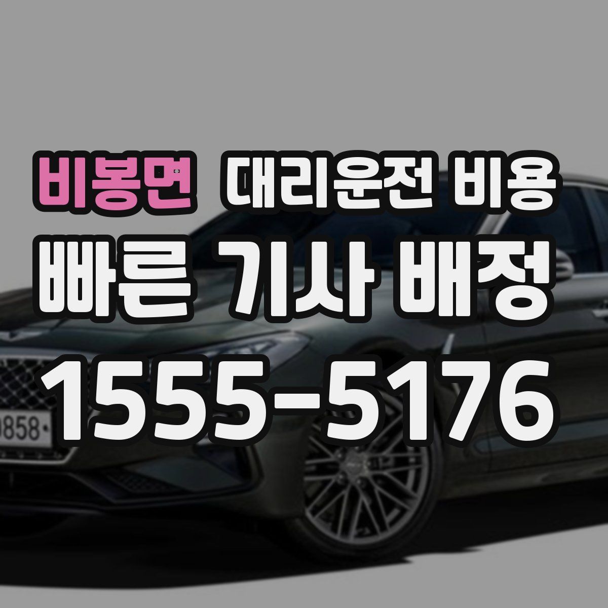 비봉면 대리운전