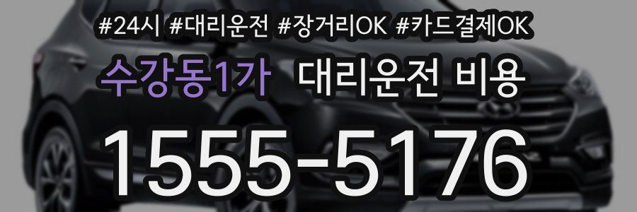 수강동1가 대리운전 비용