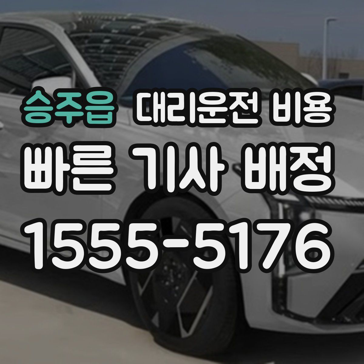 승주읍 대리운전