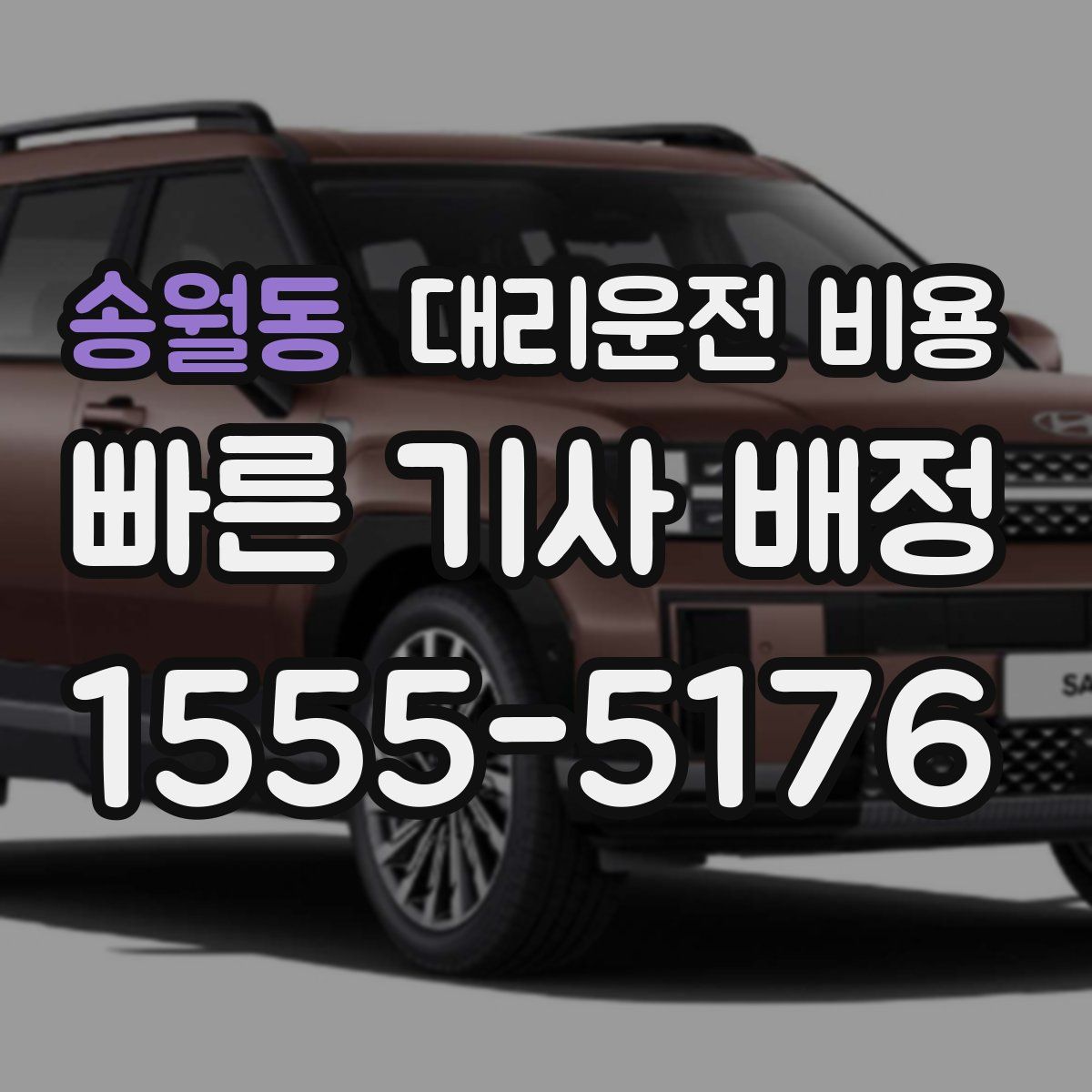 송월동 대리운전