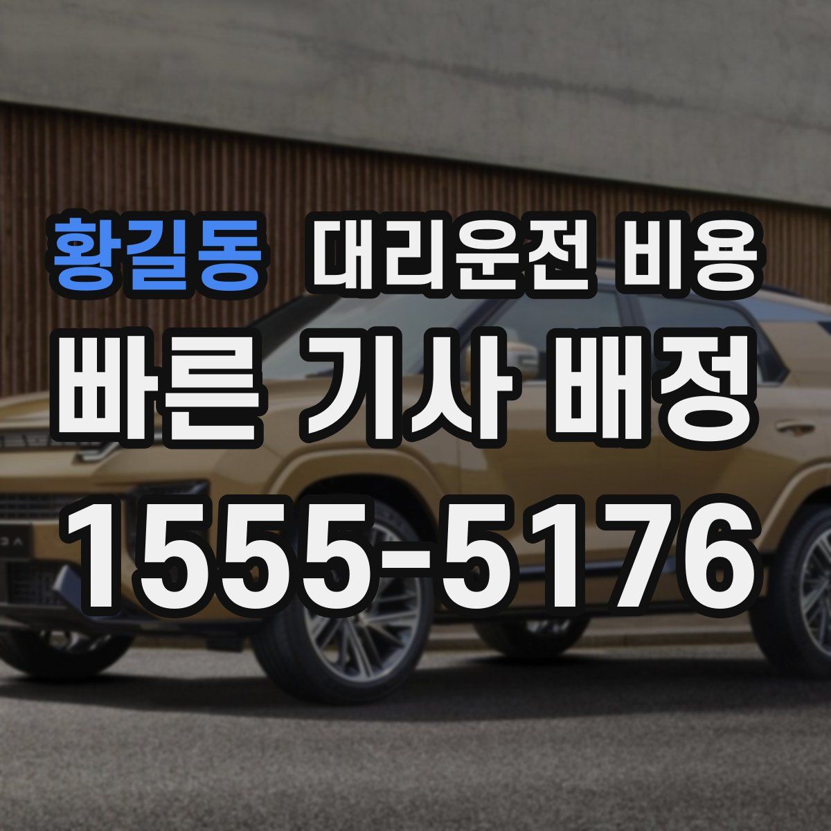 황길동 대리운전