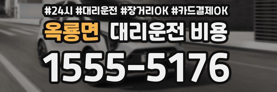 옥룡면 대리운전 비용