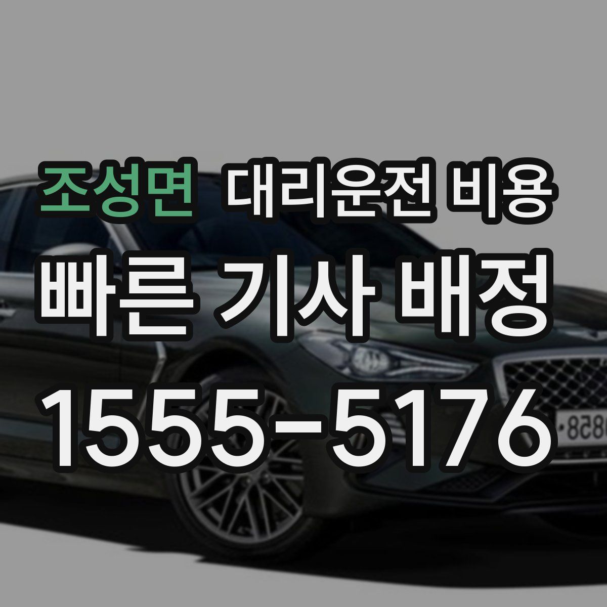 조성면 대리운전